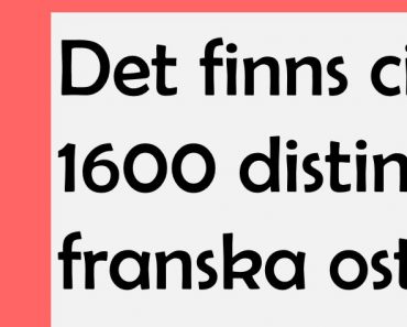 8 populära och goda franska ostar