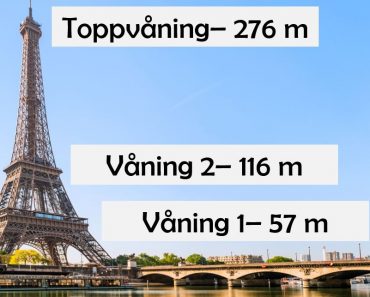 Fakta om Eiffeltornet – Prisinformation och historia