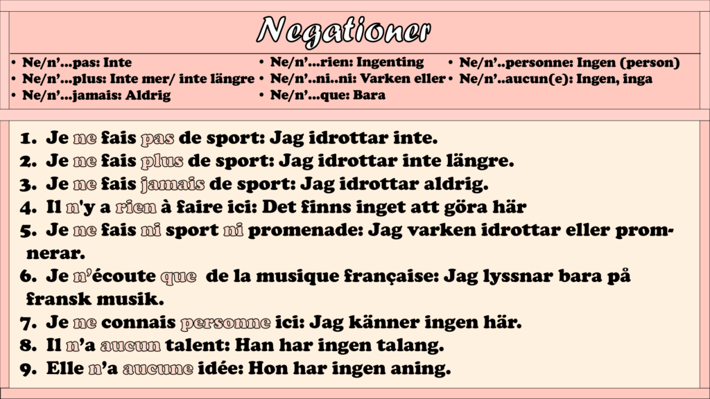 negation-franska